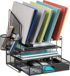 Premium Bamboo Desk Organizer